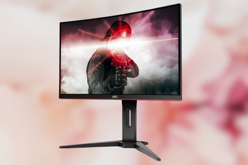 O que é um monitor curvo