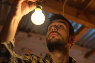 Riscos de usar lâmpada incandescente em luminária de LED