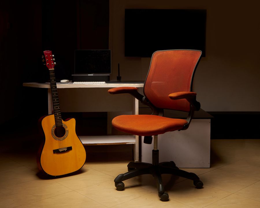 cadeira escritorio giratoria moderna 2 Cadeira de escritório giratória moderna