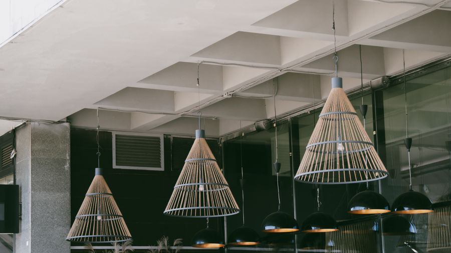 Luminárias de teto com temperatura de cor ajustável